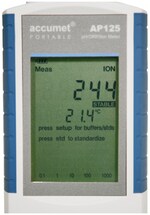 accumet&trade; AP125 便携式 pH/离子/mV/温度测量仪套件