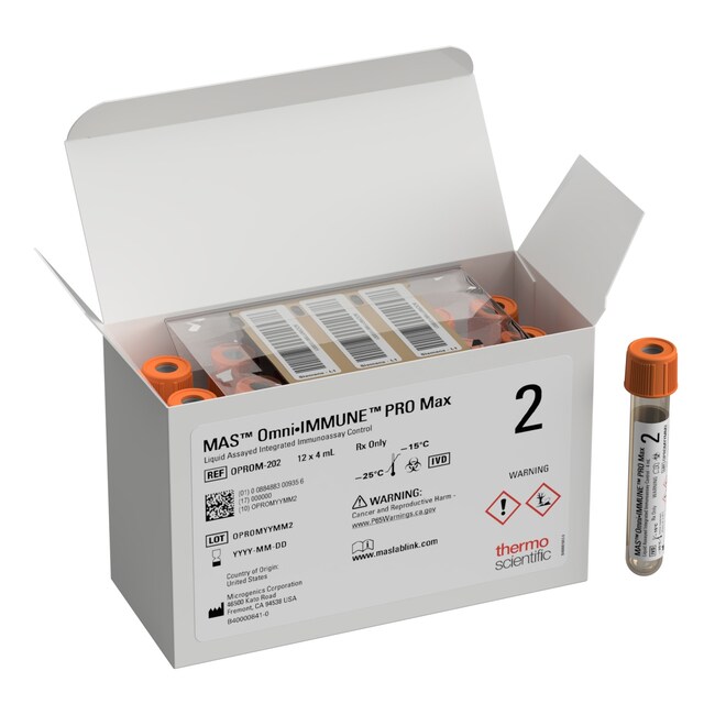 MAS&trade; Omni·IMMUNE&trade; PRO Max Controls