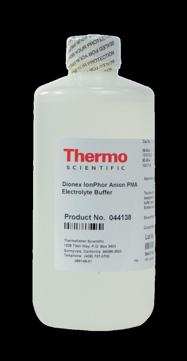 用于毛细管电泳 (CE) 的 IonPhor&trade; 阴离子 PMA 缓冲液