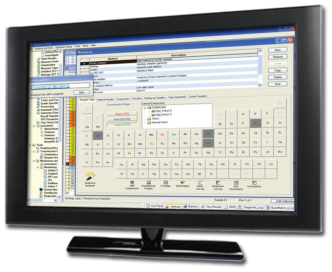 OXSAS&trade; X 射线荧光分析软件