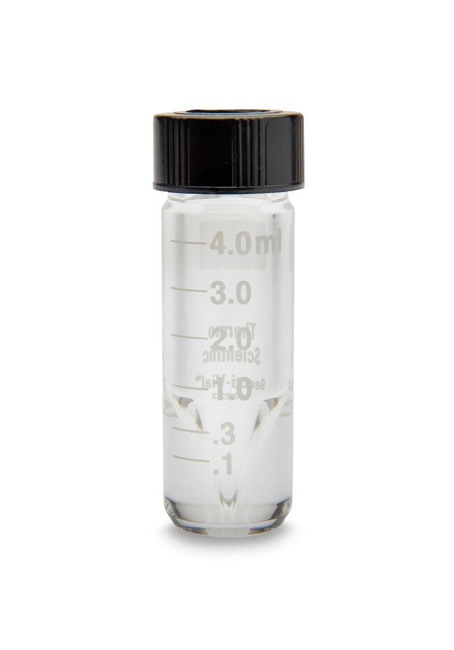 Reacti-Vial™ Small Reaction Vials, Glass, Clear, 5.0mL, 12 Pack