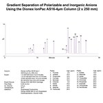 Dionex&trade; IonPac&trade; AS16-4&mu;m 分析、毛细管和保护 IC 色谱柱