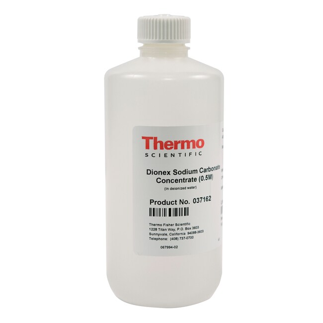 Dionex™ 0.5M 碳酸钠阴离子淋洗液浓缩液