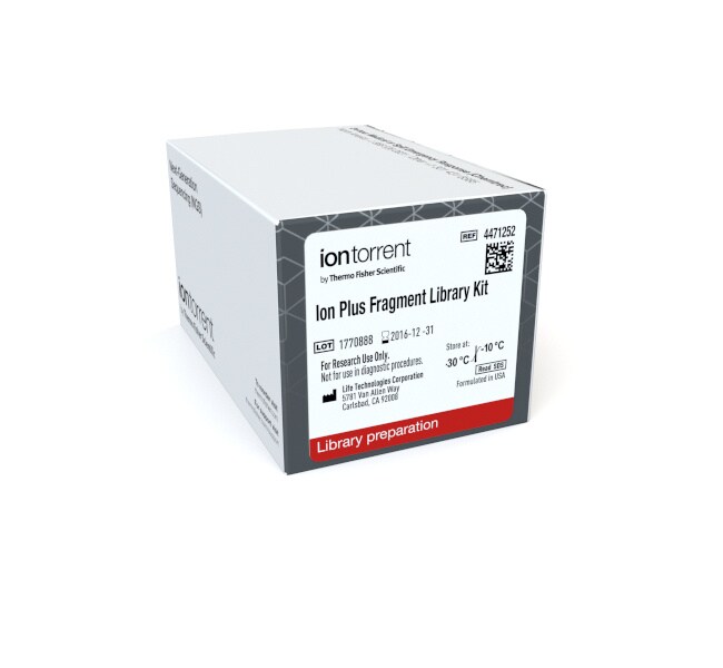 Ion Plus 片段文库试剂盒