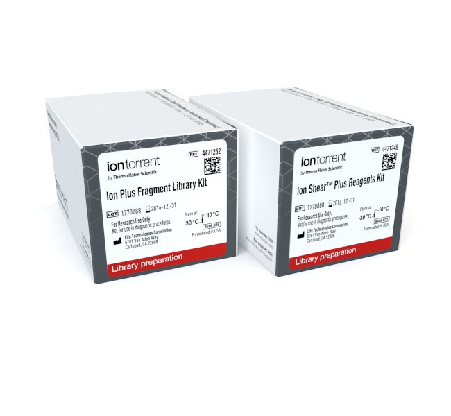 Ion Xpress™ Plus 片段文库试剂盒