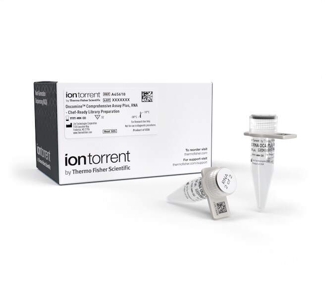 Oncomine&trade; Comprehensive Assay Plus RNA，自动文库制备