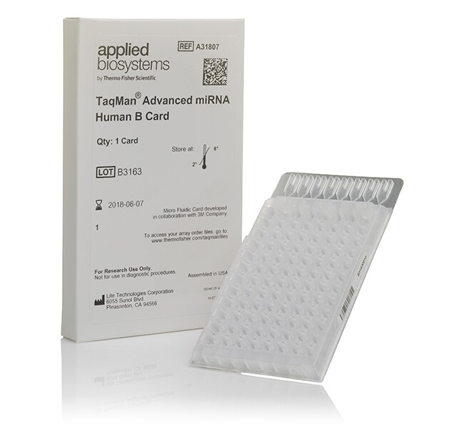 TaqMan™ Advanced miRNA Human B 芯片