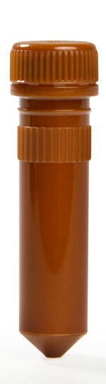 琥珀色螺旋盖微型管