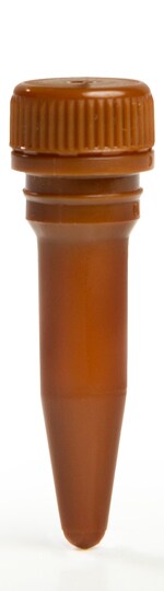 琥珀色螺旋盖微型管
