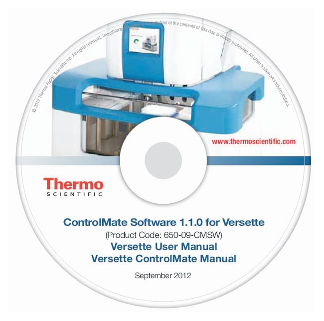Versette&trade; ControlMate&trade; Software