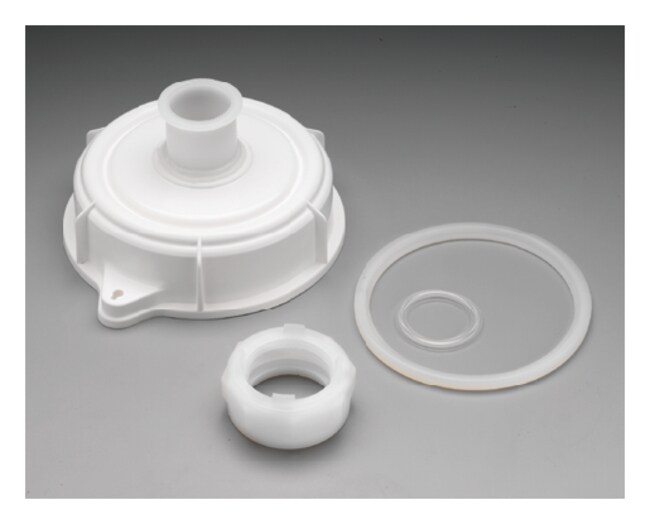 Nalgene&trade; 封闭圆顶生物罐封盖（配有混合器支撑组件）