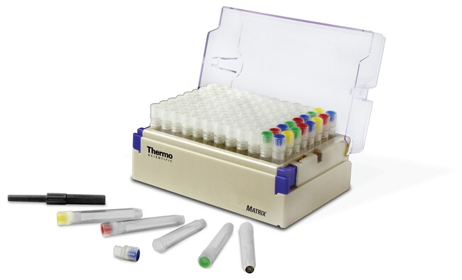 Matrix&trade; ScrewTop Tube Caps, Cap Trays and Cap Inserts