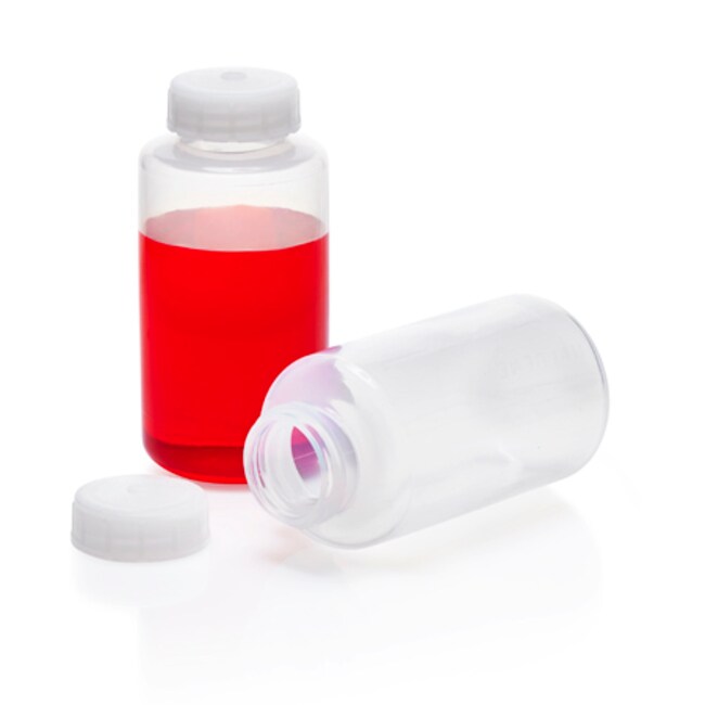 由 Teflon&trade; 含氟聚合物制成的 Nalgene&trade; 离心瓶，250mL