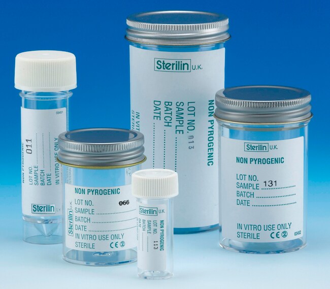 Sterilin&trade; Non-Pyrogenic Polystyrene Containers