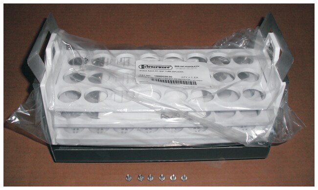 用于 MaxQ&trade; 高性能振荡器的带支架的可调式试管架