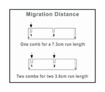 Owl&trade; EasyCast&trade; B1A Mini Gel and A2-OK Multi Gel Electrophoresis System Combs