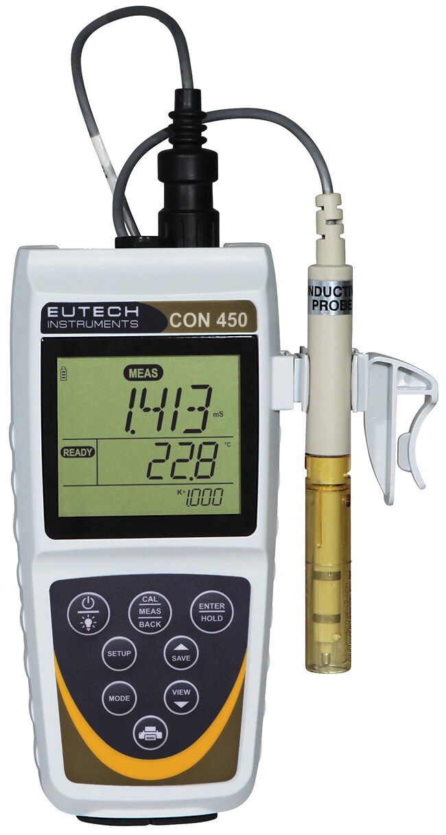 Eutech&trade; CyberScan CON 450 Meter and Electrode