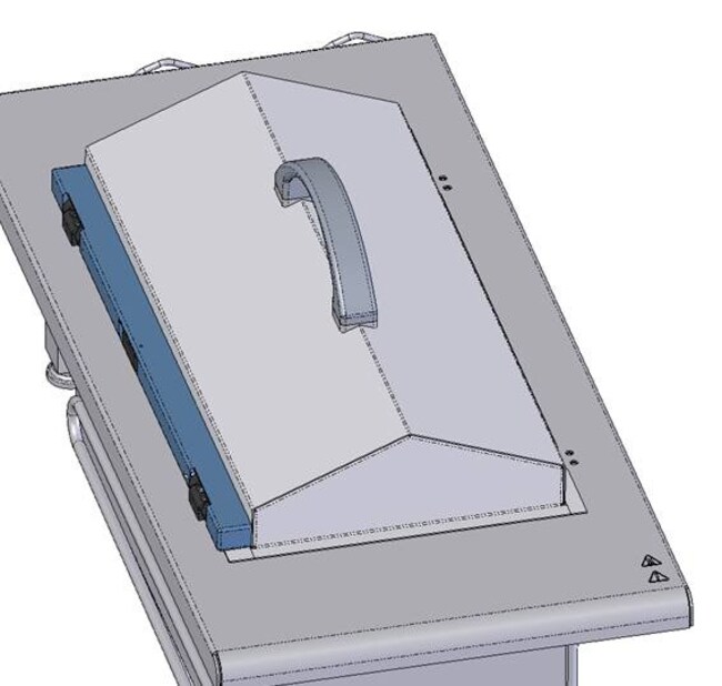 适用于 VersaCool&trade; 制冷循环水浴的尖顶盖