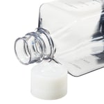 Nalgene&trade; 方型带盖 PET 培养基瓶：无菌、热塑托盘装