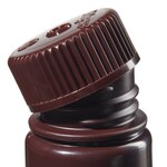 Nalgene&trade; 广口不透明琥珀色 HDPE 带盖样品瓶：散装
