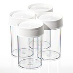 Nalgene&trade; Straight-Sided Wide-Mouth Polycarbonate Jars with Closure