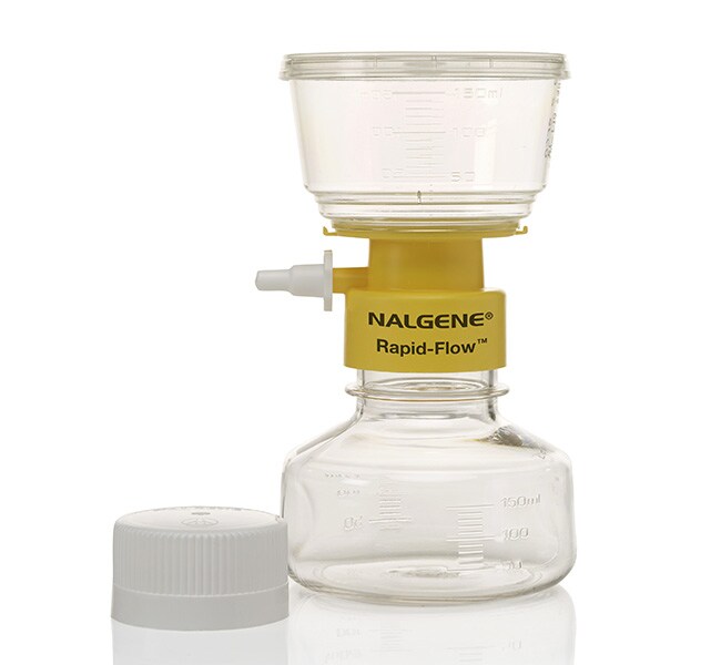 Nalgene&trade; Rapid-Flow&trade; 带 PES、CN、SFCA 或尼龙滤膜的无菌一次性过滤装置