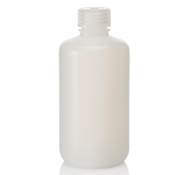 Nalgene&trade; Narrow-Mouth HDPE Lab Quality Bottles with Closure