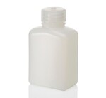 Nalgene&trade; 矩形 HDPE 带盖瓶