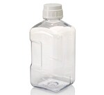 Nalgene&trade; 方形带盖聚碳酸酯瓶