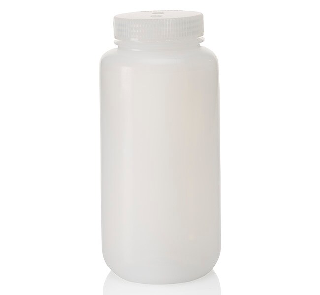 Nalgene&trade; Wide-Mouth LDPE Bottles with Closure