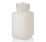 Nalgene&trade; HDPE 带盖方形广口瓶
