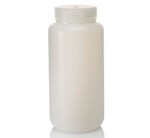 Nalgene&trade; Wide-Mouth HDPE Economy Bottles with Closure