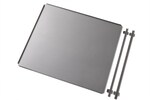 Adjustable Reinforced Shelf with Channels