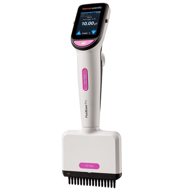 FluidEase™ Pro ClipTip™ Electronic Multichannel Pipettes
