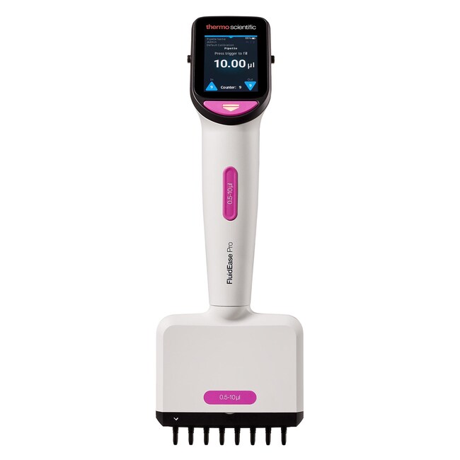 FluidEase™ Pro ClipTip™ Electronic Multichannel Pipettes