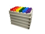 Nunc 2 mL Internal Thread Universal Cap Tray
