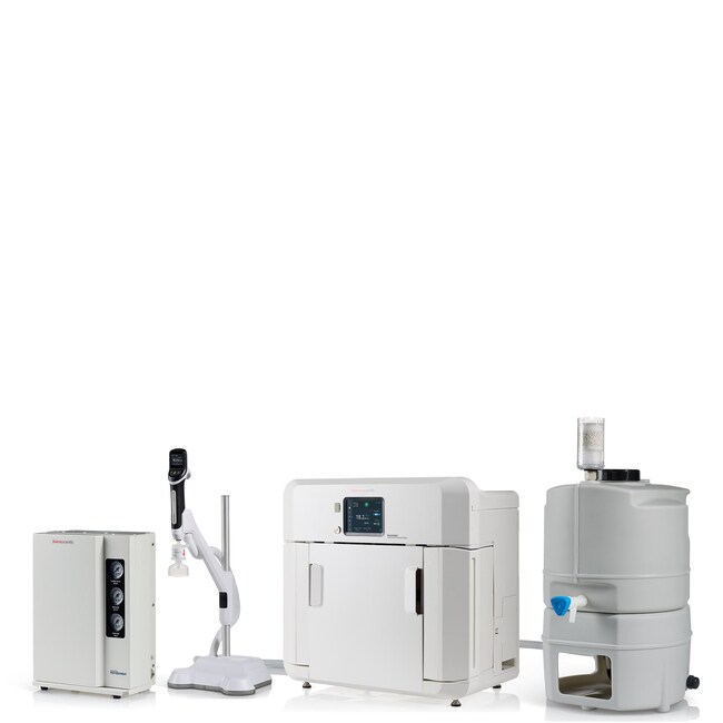 Aquanex&trade;  Ultrapure Tap to Type I/II Water Purification System with Touch Smart Dispenser