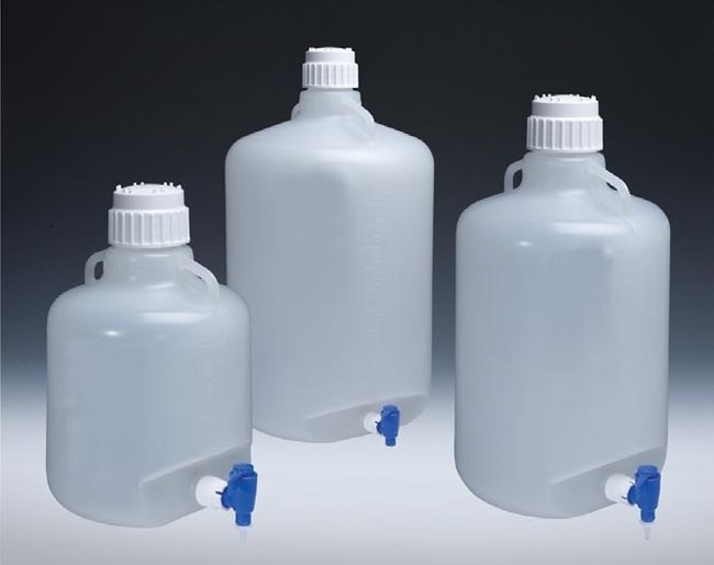 带龙头的 Nalgene&trade; 聚丙烯细口大瓶