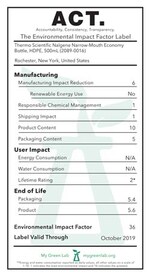 Nalgene&trade; 经济型 HDPE 窄口瓶
