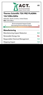 TSX 系列高性能血浆冷冻冰箱