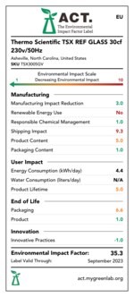 TSX 系列高性能实验室冷藏箱