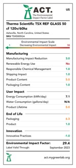 TSX 系列高性能实验室冷藏箱