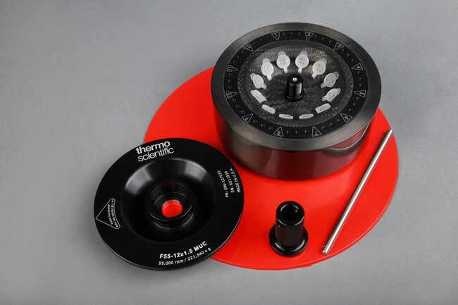 Fiberlite F55-12x1.5 MUC Micro-Ultracentrifuge Rotor