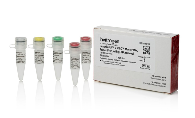SuperScript V VILO Master Mix, Primer-Free, with gDNA Removal, 500 rxns