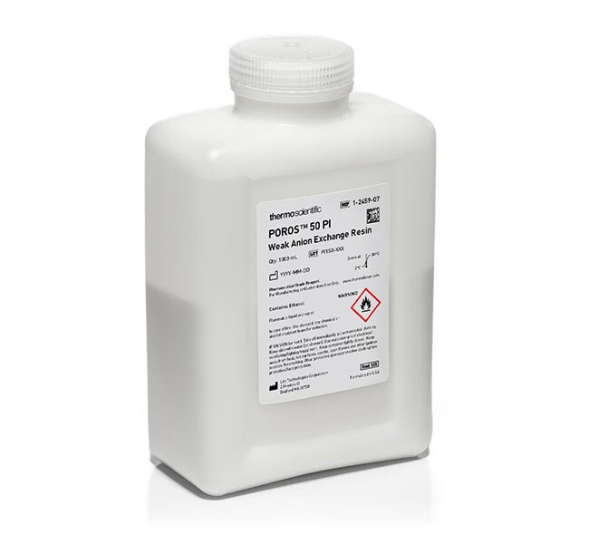 POROS™ 50 PI Weak Anion Exchange Resin