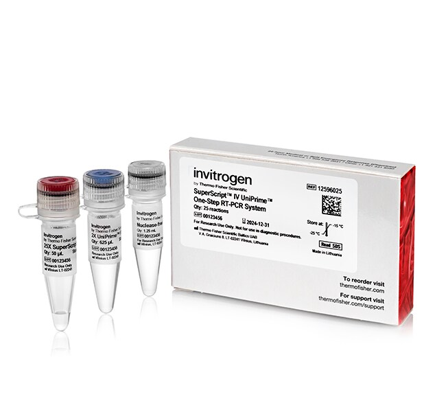 SuperScript IV UniPrime 一步法 RT-PCR 系统