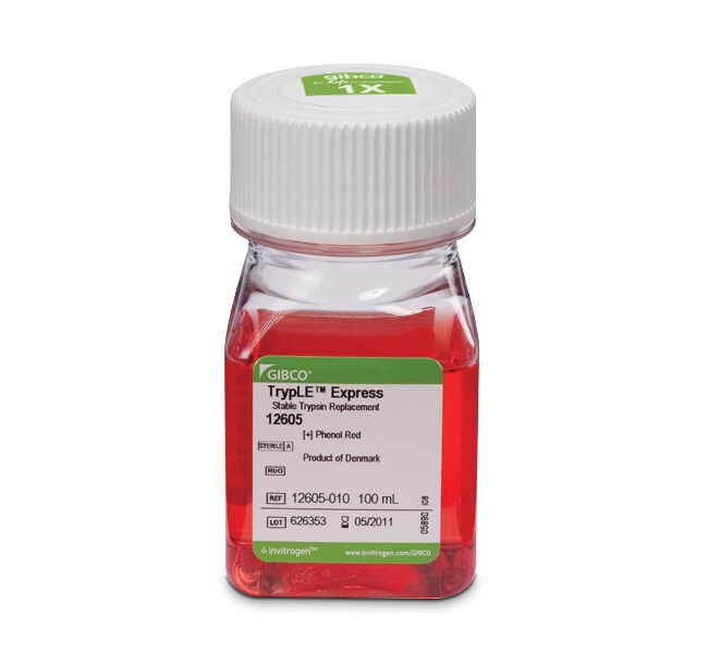 TrypLE&trade; Express Enzyme (1X), phenol red