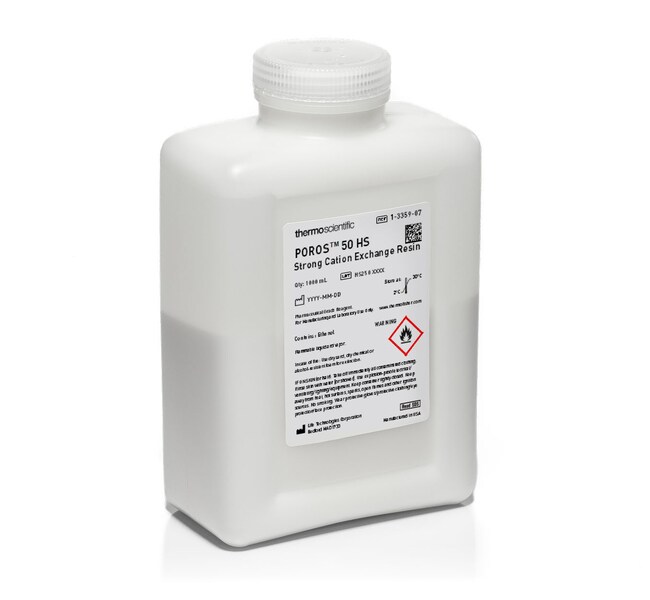 POROS&trade; 50 HS Strong Cation Exchange Resin