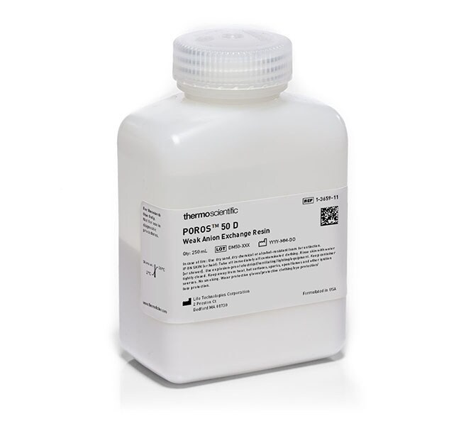 POROS™ 50 D Weak Anion Exchange Resin