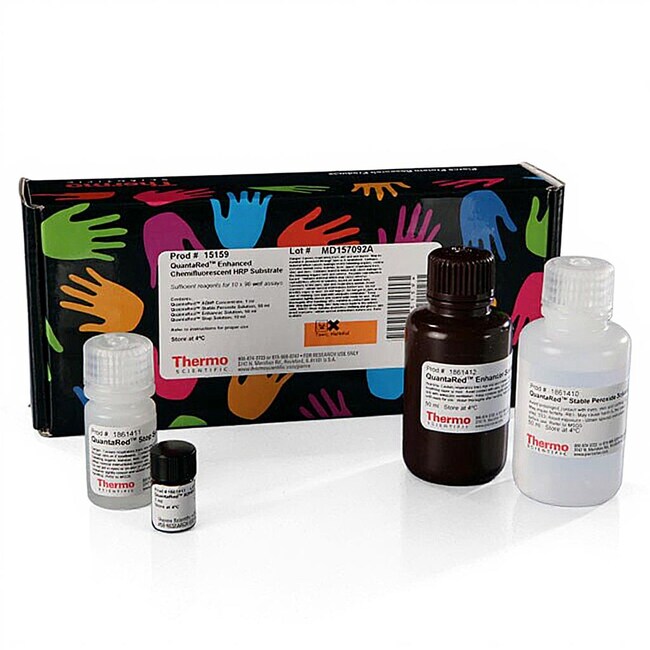 QuantaRed&trade; 增强型化学荧光 HRP 底物试剂盒